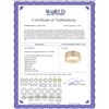 Image 2 : 0.45 CTW Diamond Band Ring 14K Tri-Color Gold - REF-62W3H