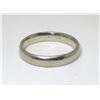 Image 1 : Estate - White Gold Band Ring - 4 Grams