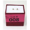 Image 2 : New 14 KT Yellow Gold Ball Stud Earrings
