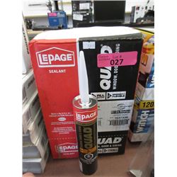 Case of LePage Window, Door & Siding Sealant