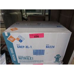 Case of 1000 Nitrile Medical Grade Gloves