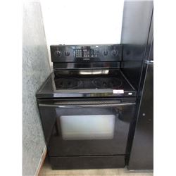 Samsung Glass-top Stove with Self-Cleaning Oven