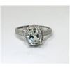 Image 1 : Green Amethyst & Diamond Solitaire Ring
