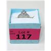 Image 2 : Blue Topaz & Diamond Sterling Silver Ring