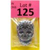 Image 1 : 2 Oz. 2D Sugar Skull .999 Fine Silver Bar