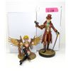 Image 1 : New Steampunk Fairy & Steam Punk Lady Statues