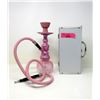Image 1 : New 10" Tall Pink Hookah with Case