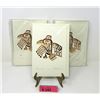 Image 1 : 24 New Bill Reid Copper Embossed Haida Raven Cards