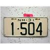 Image 1 : Rare USA 1931 New Hampshire License Plate