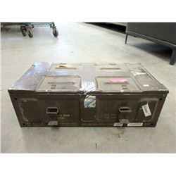 Metal Cannon Ammo Box - 25" x 13" x 8" Tall