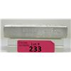 Image 1 : 50 Ounce .999 Silver Investor Loaf Bar