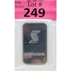 1 Oz Scotia Bank .999 Silver Investor Bar