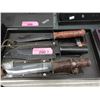 Image 1 : 3 Hunting Knives with Sheaths - 2 are Parker