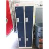 Image 1 : 4 Door Bank of Metal Lockers 18" x 24" x 72" Tall