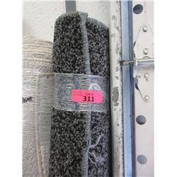 Grey Area Carpet - Approximately 6 Feet x 8 Feet