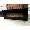 Image 1 : New Dynasty 52" Electric Wall Mount Fireplace