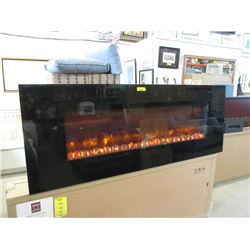 New Dynasty 72" Electric Fireplace - No Glass