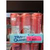 Image 1 : 4 Flats of Tran Quini Apple Cherry Beverage