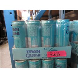 4 Flats of Tran Quini Mixed Berries Beverage