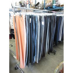 Rack of Assorted New Pants