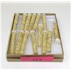 Image 1 : 15 Vials of Decorative Gold Leaf