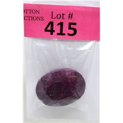 240 Carat Cushion Cut Oval Ruby Gemstone