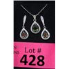 Image 1 : New Mystic Topaz Necklace & Earring Set