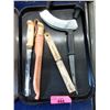 Image 1 : 4 Fishing Knives & 1 Ulu Knife