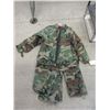 Image 1 : 2 New Camouflage Jacket and Pant Sets -Medium Size