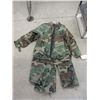 Image 1 : 2 New Camouflage Jacket and Pant Sets -Medium Size