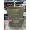Image 1 : 2 Metal Ammo Boxes - Each is 7" x 9" x 12"