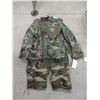 Image 1 : 2 New Camouflage Jacket and Pant Sets -Medium Size