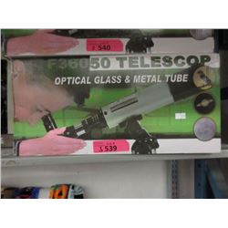 3 New Telescopes with Table Top Tripods