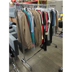 Large Rack of Assorted New Shirts
