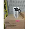 Image 1 : Case of 12 New 1 Litre Stainless Steel Creamer Jugs