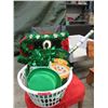 Image 1 : Basket of New St. Patrick's Day Decorations & Hat