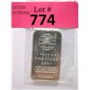 Image 1 : 1 Oz. .999 Fine Silver Engelhard Bullion Bar