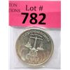 Image 1 : 1 Oz. .999 Fine Silver 1974 Universaro Round