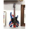 Image 1 : Multi-Media Folk Art "Sex Pistols" Guitar