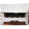 Image 1 : Solid Wood Wall Shelf - 10" x 37" x 10" tall