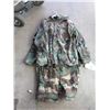 Image 1 : 2 Camouflage Jacket and Pant Sets - Size M