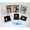 Image 1 : 3 Pittsburgh Penguins Jewelry & 3 Hockey Cards