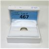 Image 2 : Estate - 10 KT Yellow Gold Cubic Zirconia Ring