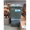 Image 1 : 2 Metal Ammo Boxes - Each is 7" x 9" x 12"