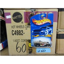 Case of 70 New Hot Wheels in Sealed Packages