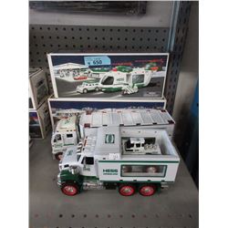 4 New Hess Light and Sound Friction & Battery Toys