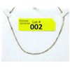 Image 1 : Estate - 10 KT Yellow Gold Necklace - 2.3 Grams