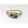 Image 1 : Estate - Diamond, Sapphire & Ruby Ring