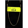 Image 1 : Estate - 22 KT Yellow Gold Necklace - 3.6 Grams