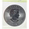 Image 2 : 1 Oz .9999 Fine Silver 2016 Canada Maple Leaf Coin